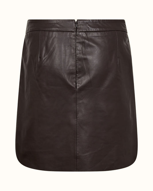 Ivy Kylie Leather Mini Skirt