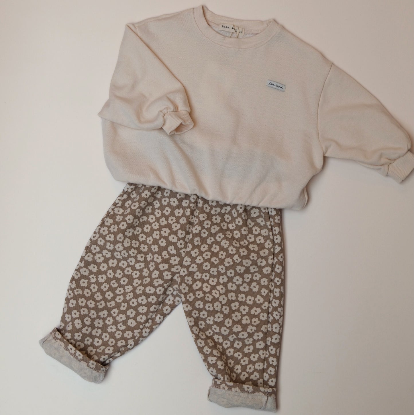 Flower Chino Pants