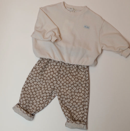 Flower Chino Pants
