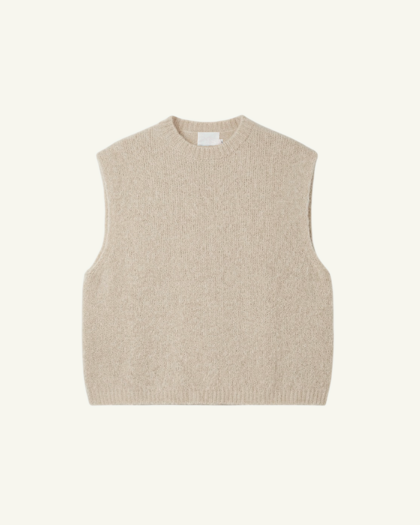 Indi Cream Vest