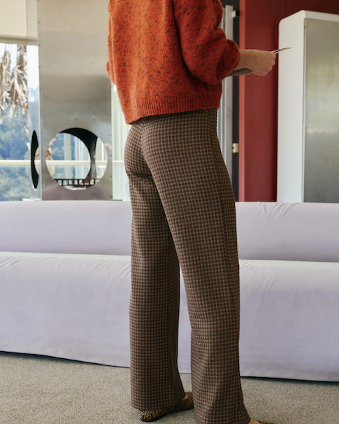 Indi Double Jacquard Knitted Pants