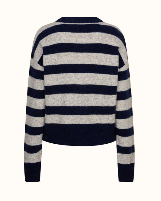 Vivett Striped Cardigan
