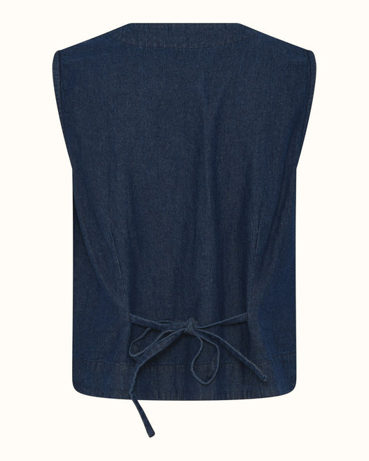 Luna Denim Waistcoat