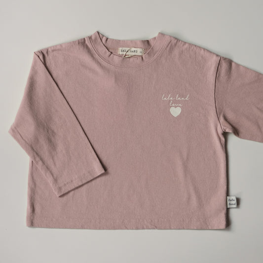 Lala Love Logo Tee - Pink