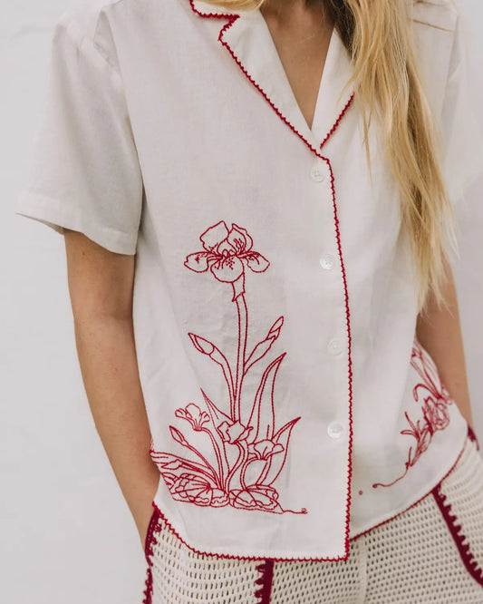 Indi Maxi Embroidered Shirt