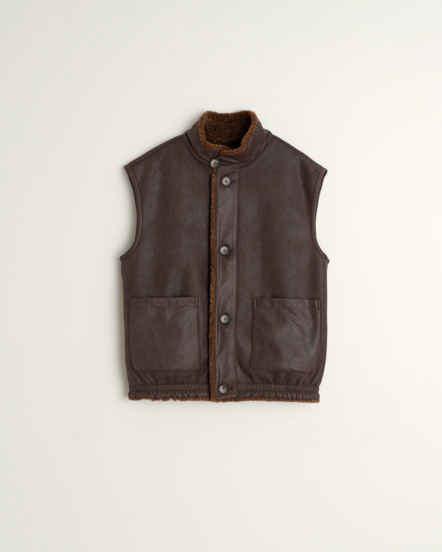 Reversible Teddy Vest