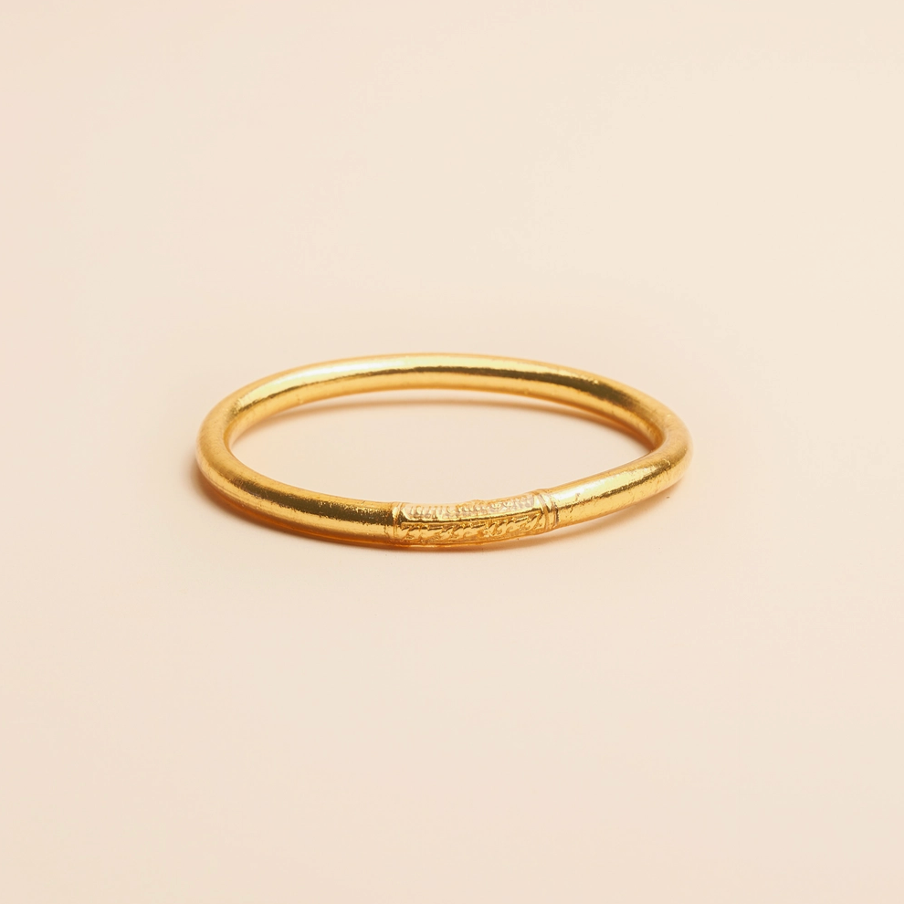Mantra Gold Bangle