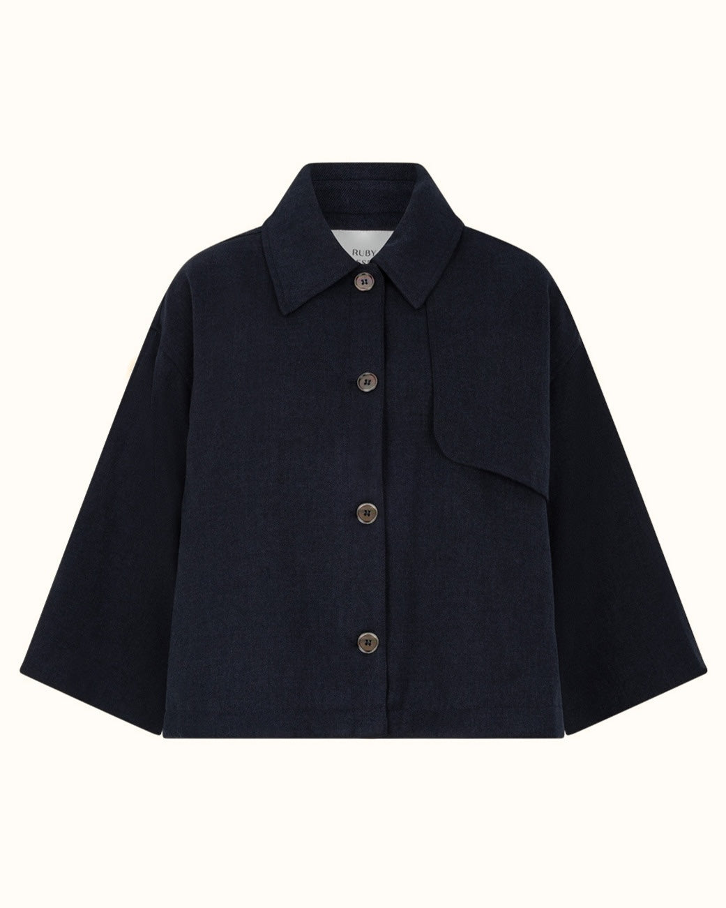 108 Cleandeau Poncho Shirt Top