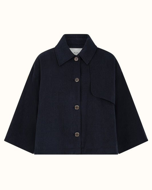 108 Cleandeau Poncho Shirt Top
