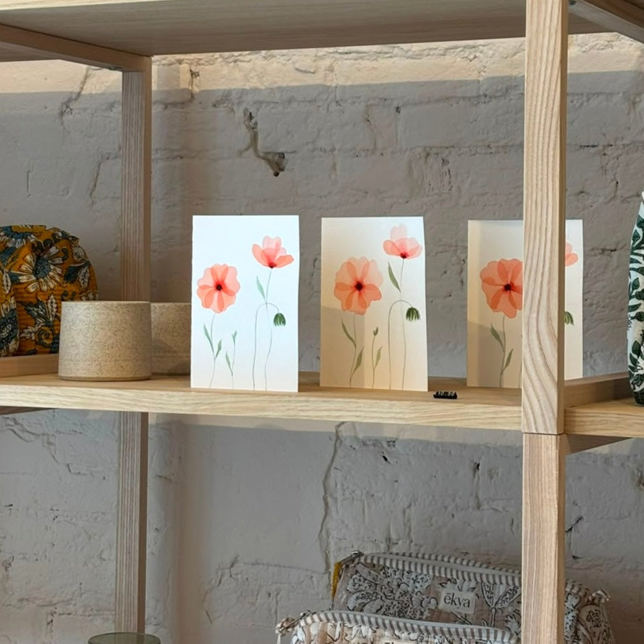 Poppy With Love Card