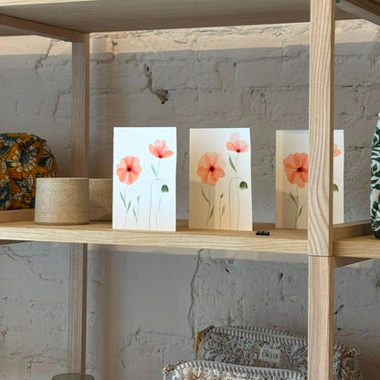 Poppy With Love Card