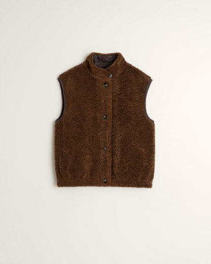Reversible Teddy Vest