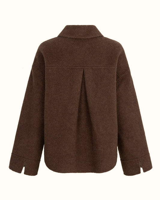 430 Cibeau Woolen Silk Overshirt