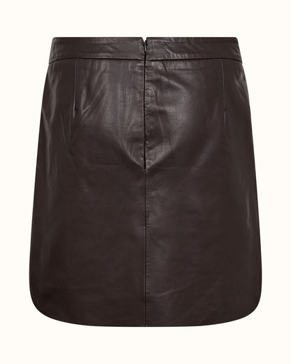 Ivy Kylie Leather Mini Skirt