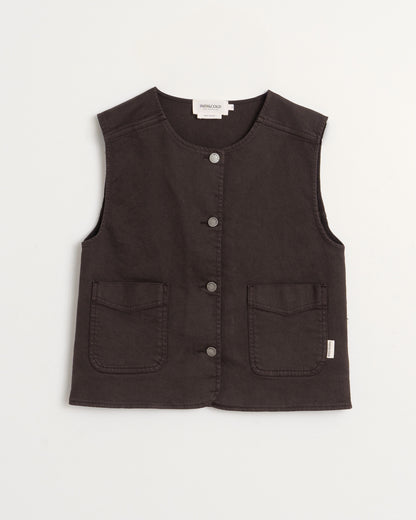 Indi Chocolate Vest