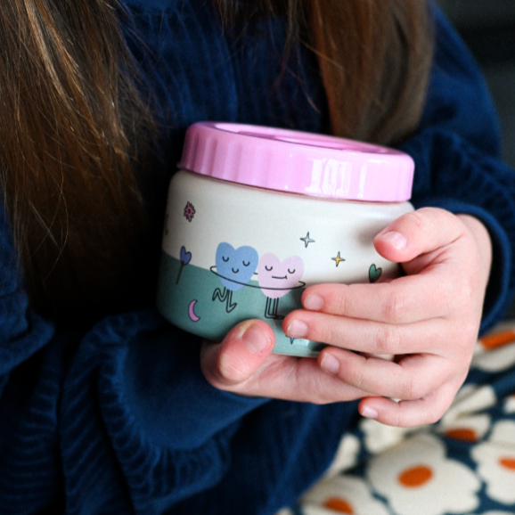 Dancing Hearts Thermo Food Jar