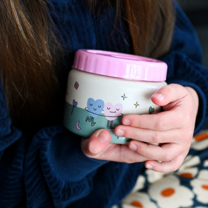 Dancing Hearts Thermo Food Jar