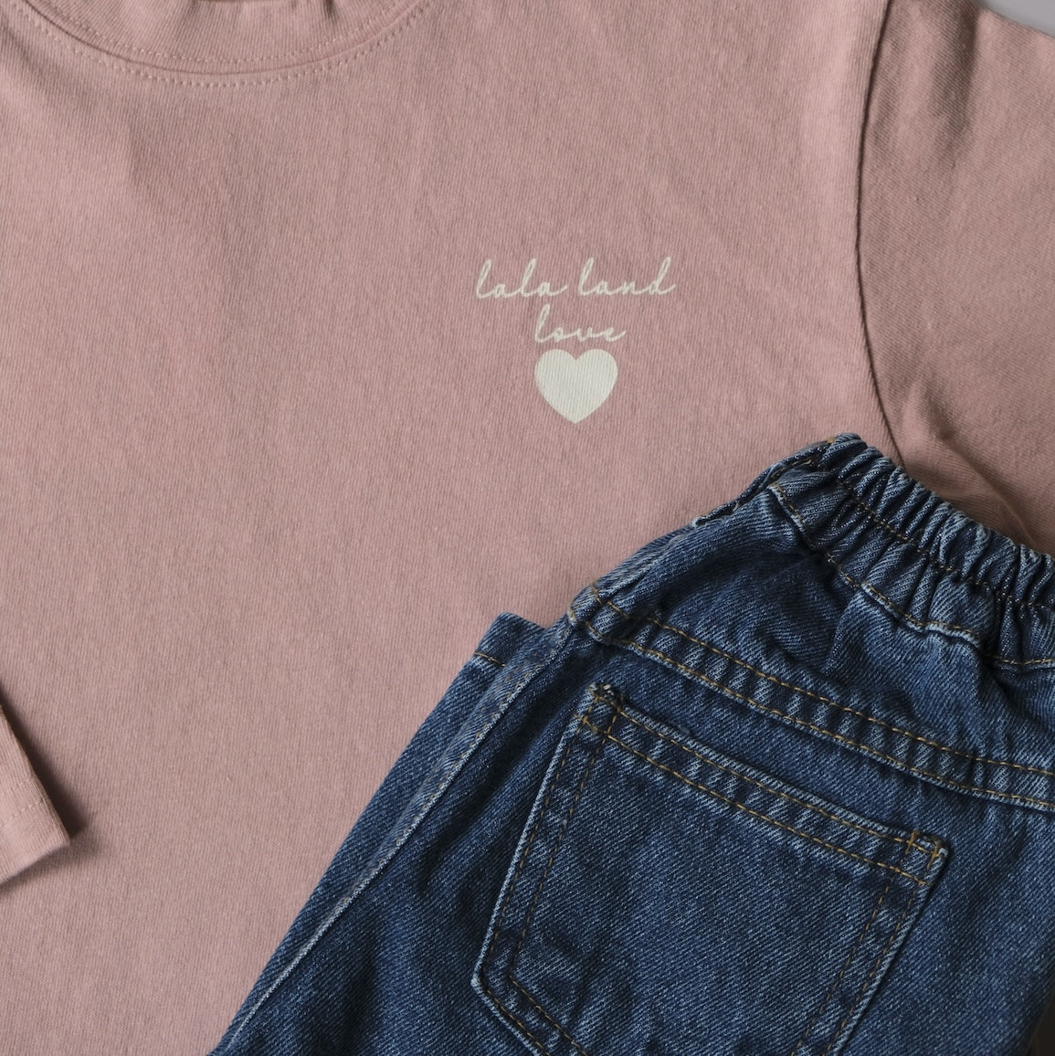 Lala Love Logo Tee - Pink
