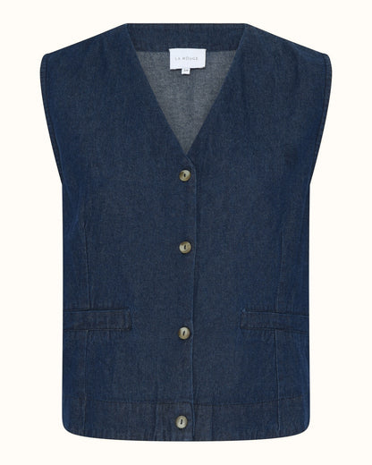Luna Denim Waistcoat