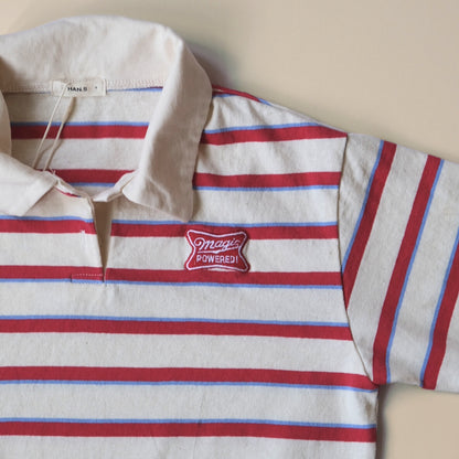 Magic Stripe Collar Tee