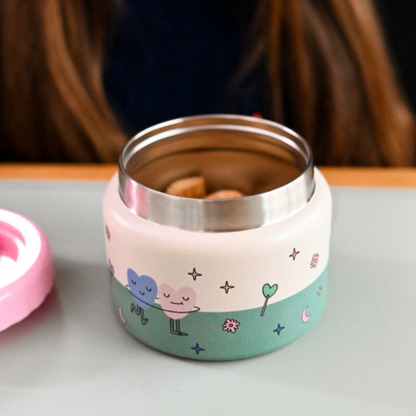 Dancing Hearts Thermo Food Jar