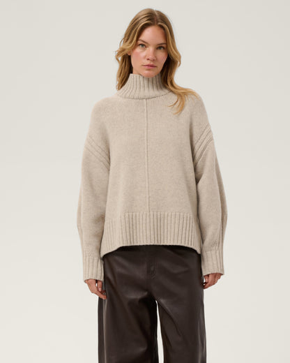 Moline High-Neck Pullover