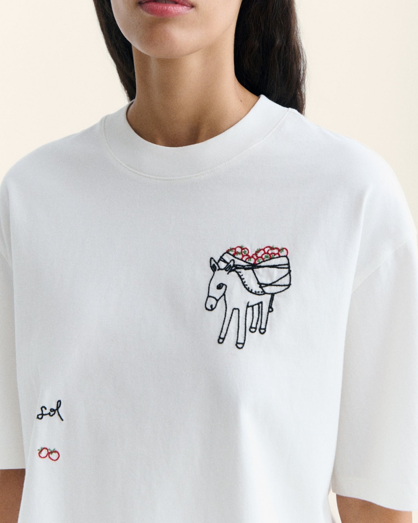 Tomatera White Lena Tee