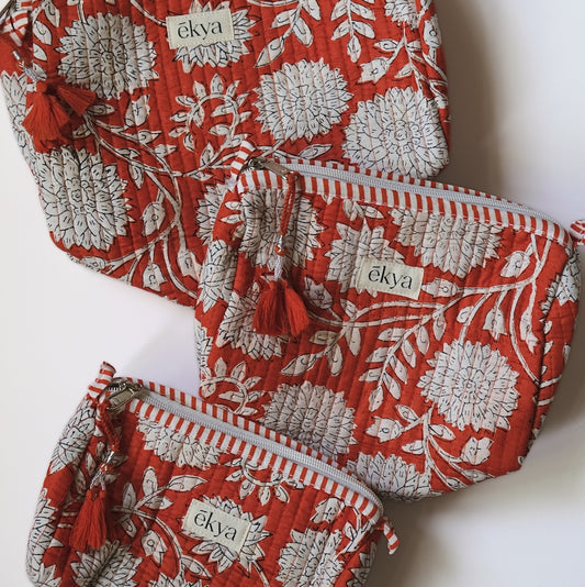 Orange Blossom Pouch
