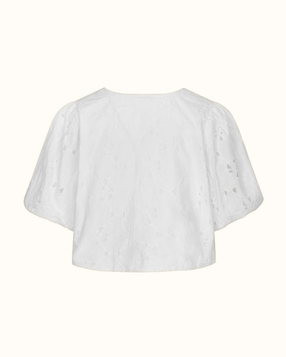 Ianties Half Balloon Sleeves Top