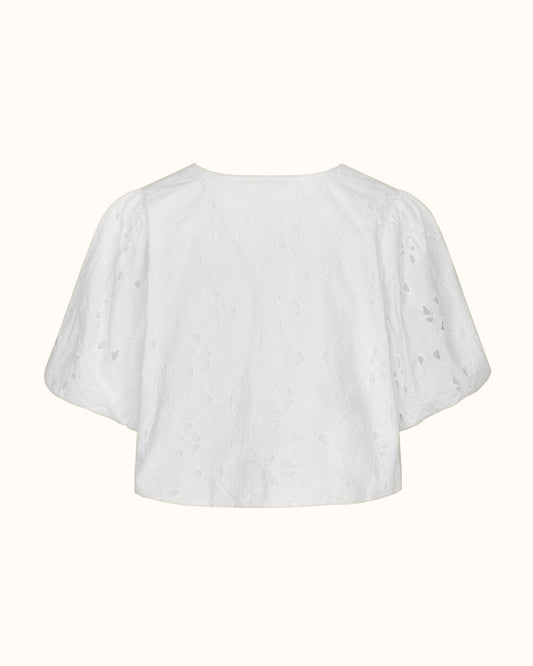 Ianties Half Balloon Sleeves Top