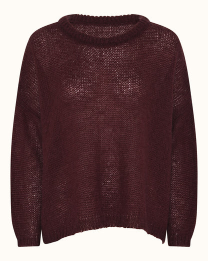 Wine Asta Knit