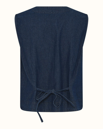 Luna Denim Waistcoat