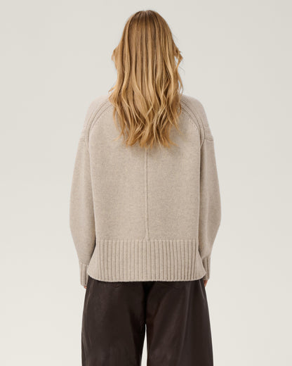 Moline High-Neck Pullover