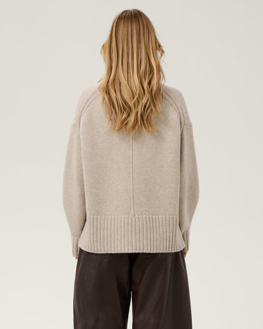 Moline High-Neck Pullover