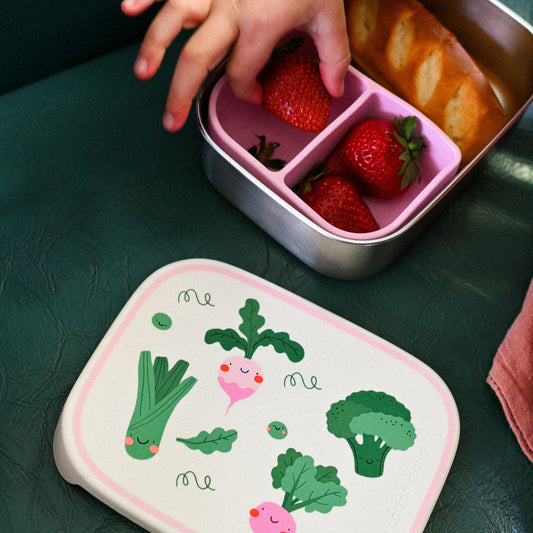 Veggie Pals Stainless Steel Lunchbox