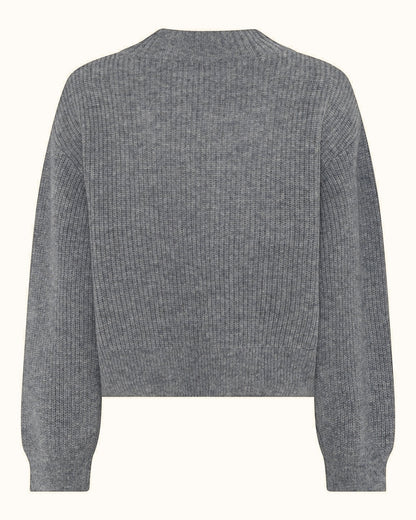 Grey Melange Sisse Knit