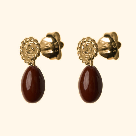 Resin Bead Earring
