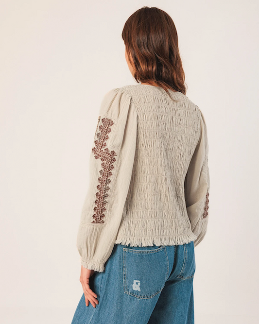 Indi Embroidered Blouse