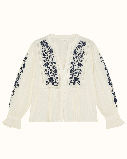 Morfeo Blouse Blue Orchid