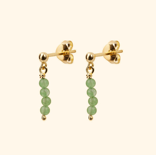 Green Aventurine Earring