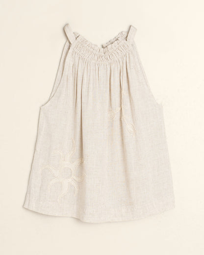Indi Embroidered Halter Top