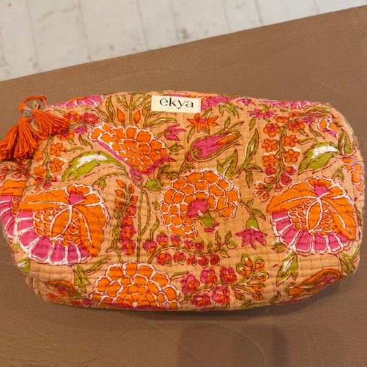 Peach Petal Pouch
