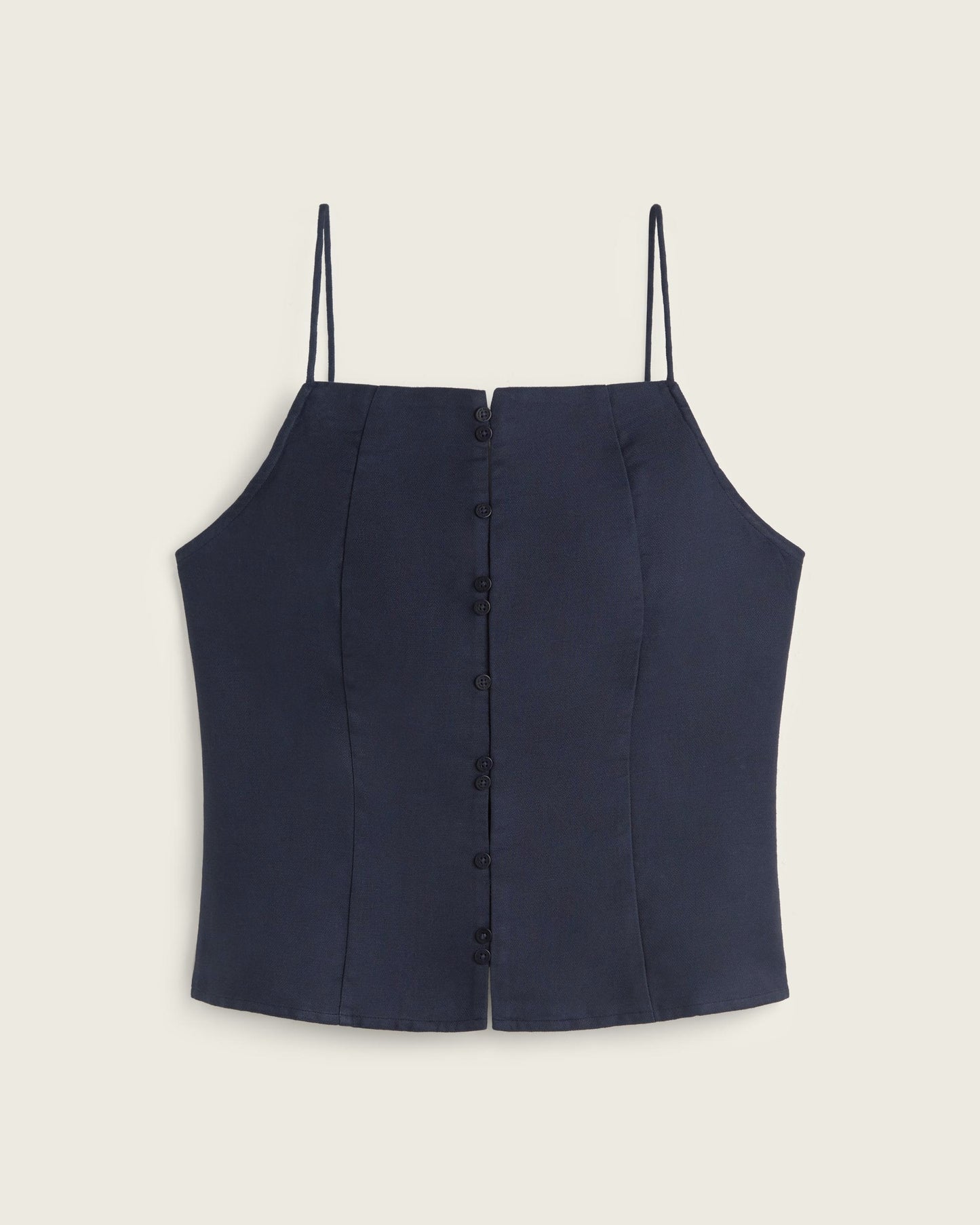 Navy Hemp Liora Top