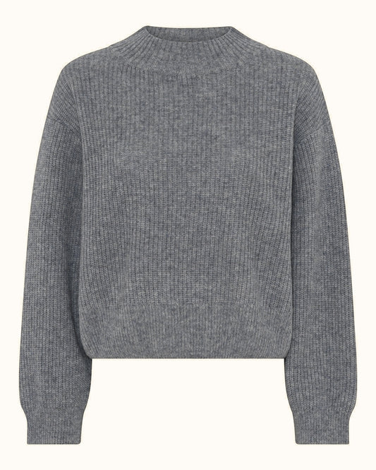 Grey Melange Sisse Knit