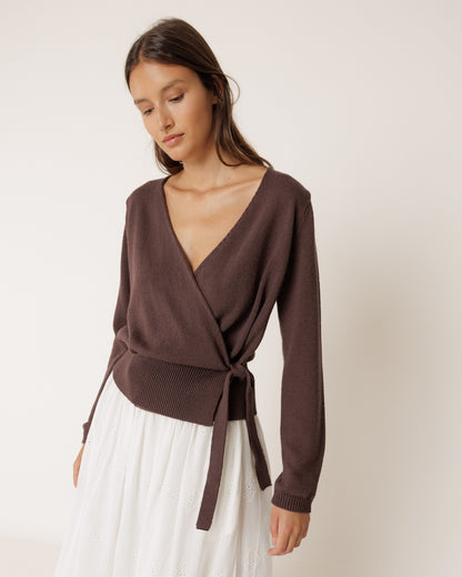 Indi Knit Wrap-Over