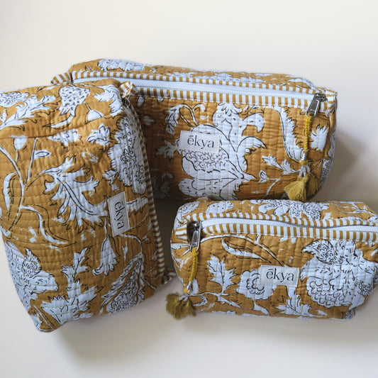 Dusty Saffron Pouch