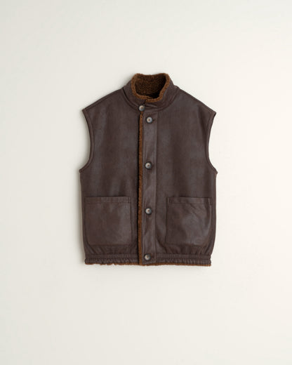 Reversible Teddy Vest