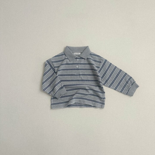Melange Collar Tee