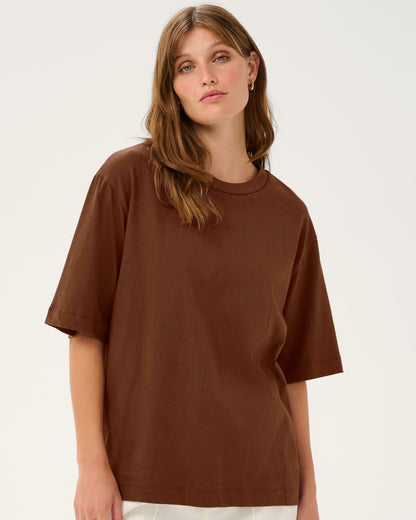 Jina Basic Tee - Cappucino