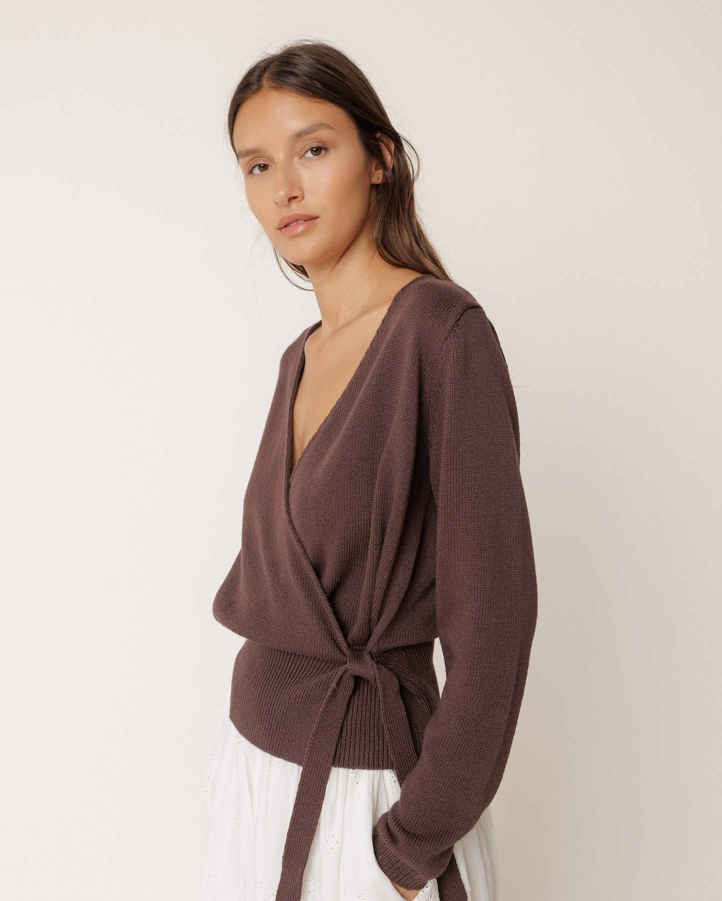 Indi Knit Wrap-Over